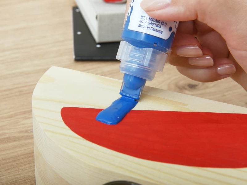 edding 5400 acrylic 3D double liner - grey - 1 acrylic colour tube - 2 nozzles 2-3,5-10mm - acrylic paint for canvas, painting boards and wood - waterproof acrylics in artist-quality colours - Image 5